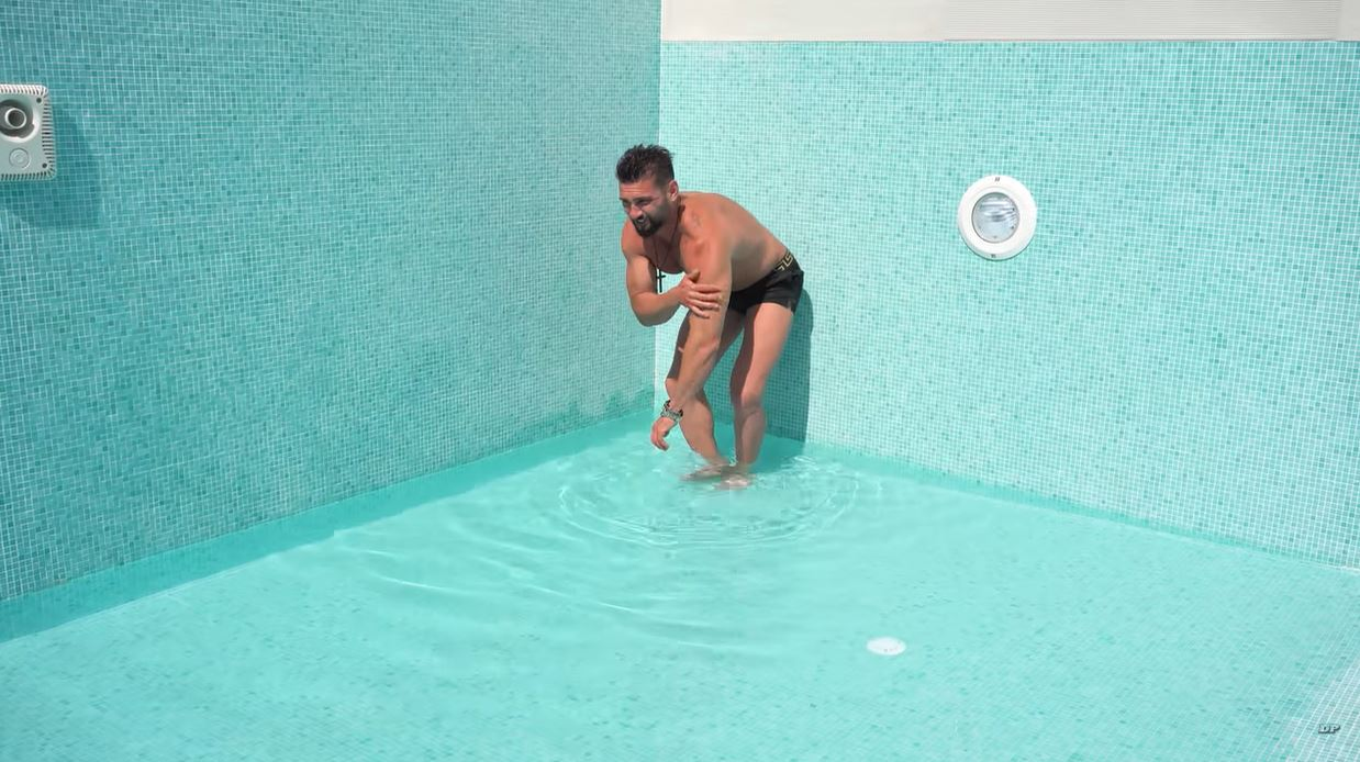 Cum arată piscina din casa de 300.000 de euro a lui Dorian Popa. A lăudat-o atât de tare, încât lumea a început să-l ia la mișto pe TikTok