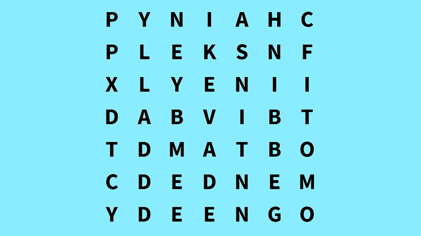 Test de inteligență | Identificați cuvântul "MAX" în maximum 6 secunde!