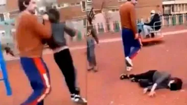 Ce pedeapsă a primit bărbatul din Hunedoara care a dat de pământ cu nepotul său, într-un parc. Procurorii au mai „tăiat” din acuzații