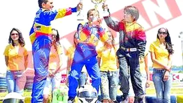 Calin Popescu Tariceanu Jr. si Alexandru Vanghelie, rivali pe pista de carting