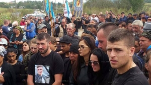 FOTO. Marian Vlase a fost înmormântat! Cuvintele cutremurătoare rostite de tatăl său: "În viața mea nu o să mai..."