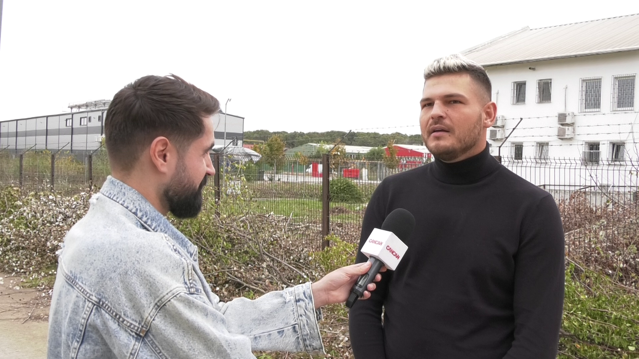 Răzvan Botezatu: "E foarte bine, dar mie nu mi-a fost greu acolo din punctul ăsta de vedere, că n-am telefon, n-am mâncare!" (Foto: captură video)