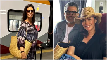 Andreea Berecleanu și soțul ei au mers cu trenul la mare. Dar surpriza majoră a venit la întoarcere: „Ce credeți?”
