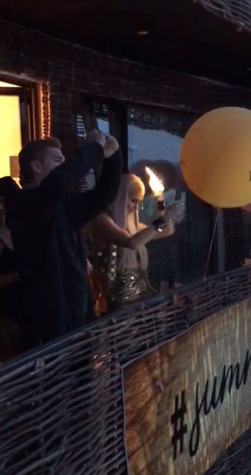 Paris Hilton a făcut show la NUBA Mamaia, în vara lui 2018