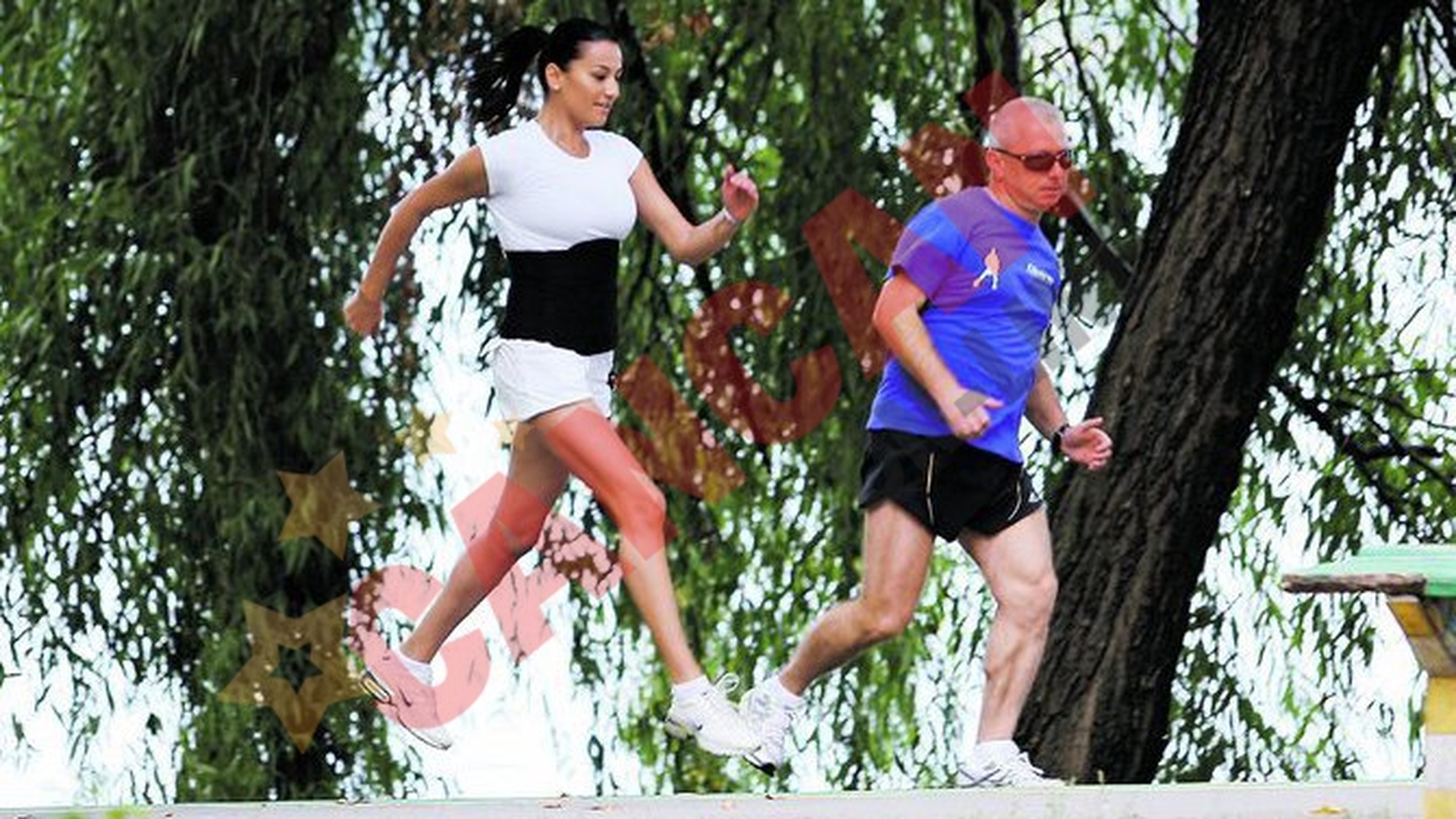 Nu se mai poate... Claudia Patrascanu s-a apucat de sport