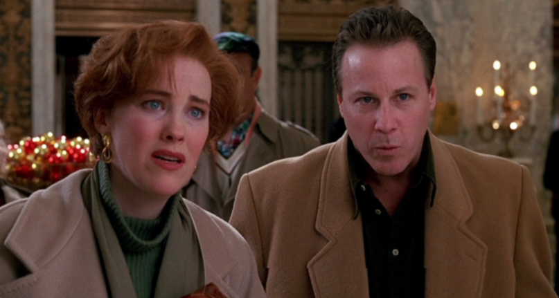 John Heard, în "Singur acasă"