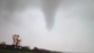Tornada în Botoșani! Imaginile sunt spectaculoase VIDEO