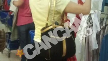 Lili Jurca a dat iama la haine ieftine intr-un hipermaket.  Si-a cumparat o rochie cu pretul unui pachet de tigari! Vezi aici imagini incendiare la probe!