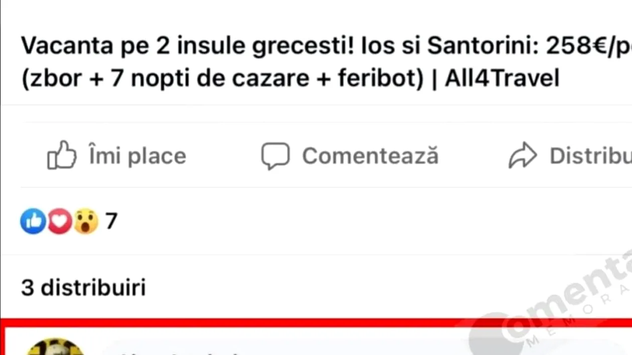 Râzi cu lacrimi! Cel mai tare anunţ: vacanţă pe 2 insule greceşti, Ios şi Santorini. Cum a răspuns un român, după ce a văzut oferta