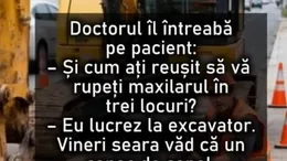 BANC | Doctorul îl întreabă pe pacient: „Cum ați reușit?”