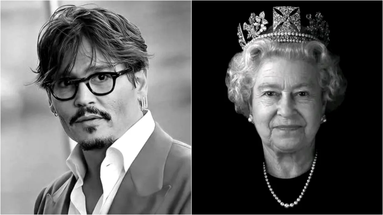 Legătura neștiută dintre Regina Elisabeta a II-a și Johnny Depp. Descoperirea care a uimit pe toată lumea