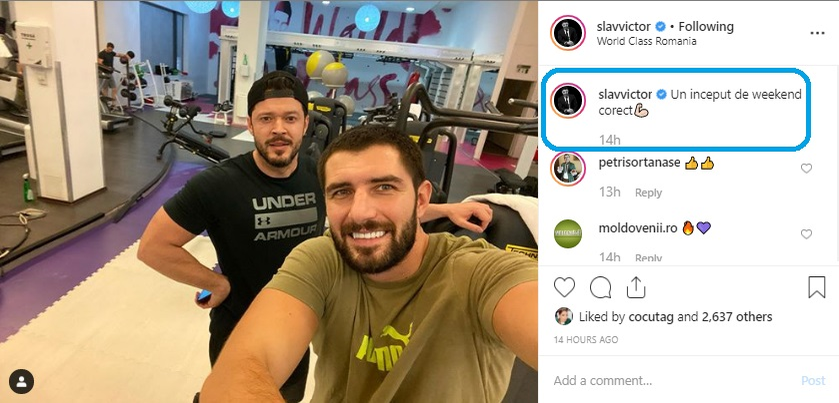 Bianca Drăgușanu, împreună cu fostul soț, Victor Slav, într-un hotel din Cluj-Napoca! Anunțul făcut de vedetă