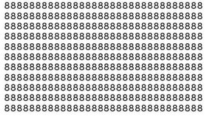 Iluzie optică virală | Găsiți cifra 6 în maximum 5 secunde!