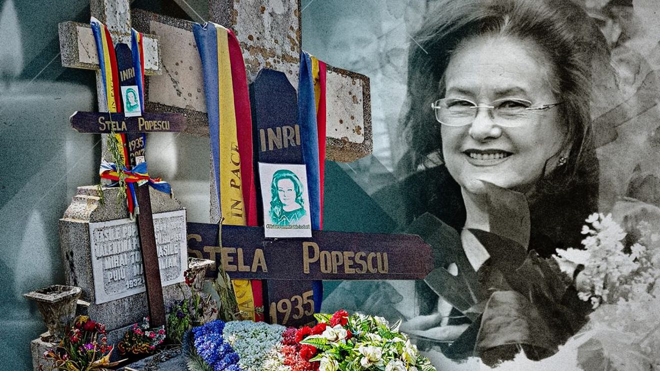 Cum arată mormântul Stelei Popescu în ajunul Învierii