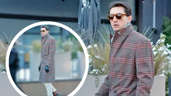 Ciprian Tătărușanu, apariție cu vibe de Peaky Blinders! Fashion Week e “pistol cu apă”