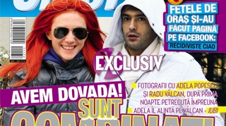A aparut noul numar al revistei Ciao! Vezi dovada ca Adela Popescu si Radu Valcan s-au combinat