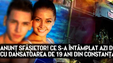 ANUNT SFASIETOR! CE S-A INTAMPLAT AZI DIMINEATA CU DANSATOAREA DE 19 ANI DIN CONSTANTA!