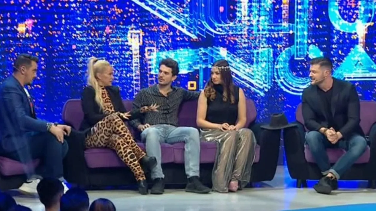 Victor Slav, provocat de Bursucu să răspundă la o întrebare intimă despre Anda Adam. Prezentatorul TV a răbufnit: “Să te controlezi”