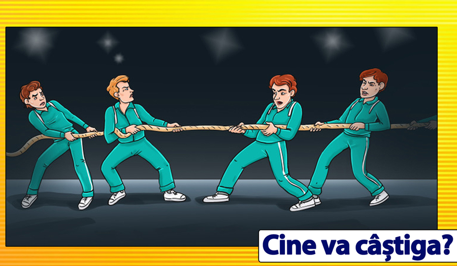 Test de inteligență | Cine va câștiga: Echipa din stânga sau cea din dreapta?