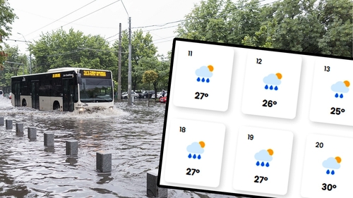 Plouă fără oprire în toată România! Pe ce dată se opresc ploile în București, potrivit meteorologilor EaseWeather