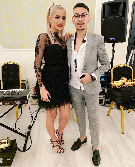 Aflat în război cu Vlăduța Lupău, Armin Nicoară a făcut un anunț despre el și iubita sa! Cât de HOT este Claudia Puican în costum de baie