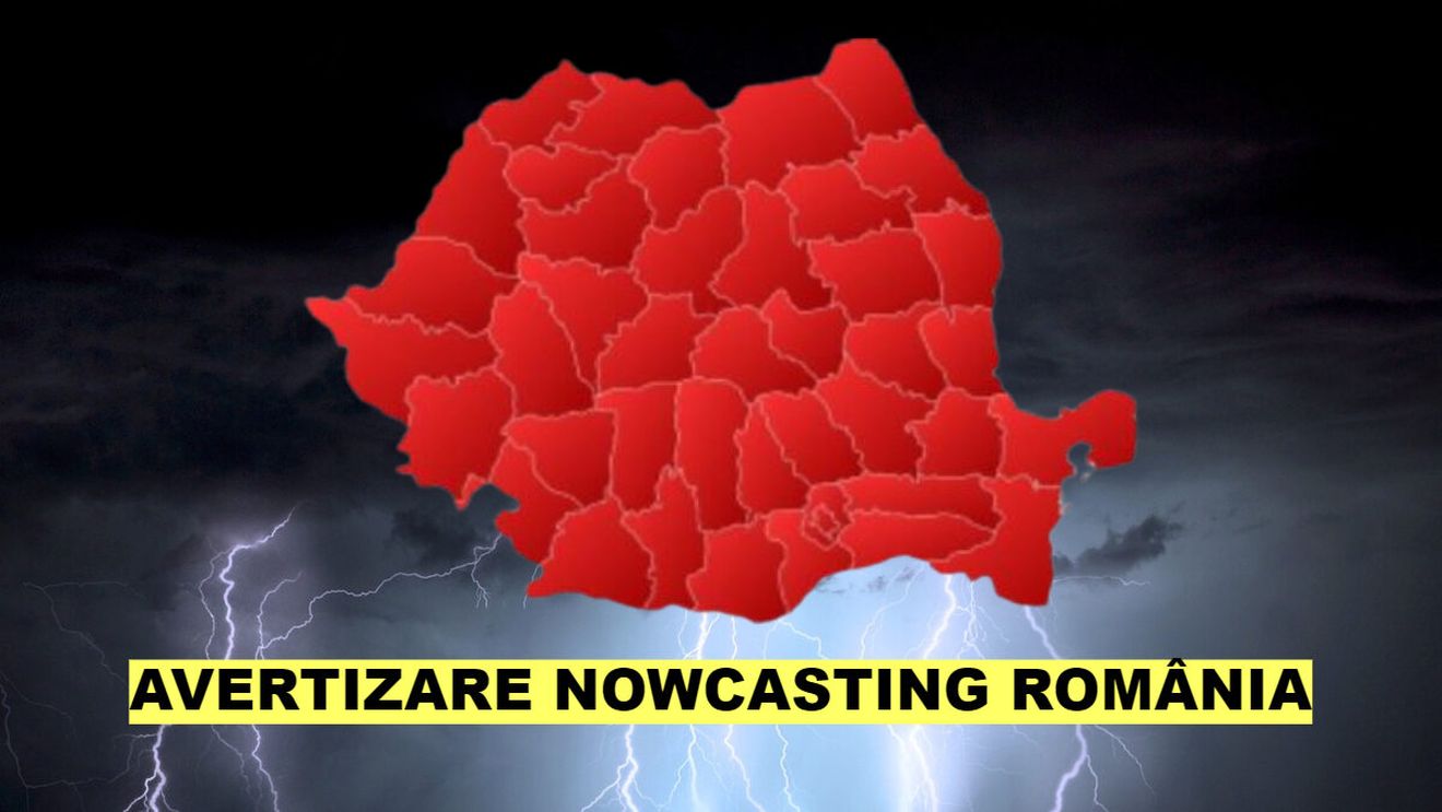 Vestea serii de la ANM. S-au activat 22 de coduri portocalii de vreme rea, în România. Care sunt zonele vizate