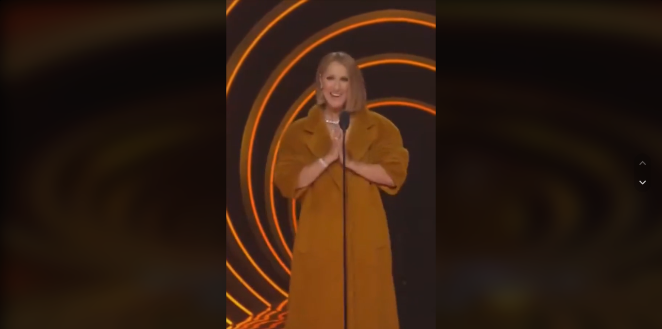 Celine Dion la premiile Grammy