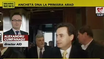 Ancheta DNA la Primaria Arad! Primarul este judecat pentru fapte de coruptie in legatura cu mai multe contracte
