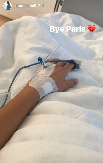 Iubita lui Cătălin Botezatu, internată într-un spital din Paris. Ce a pățit Monica Hill