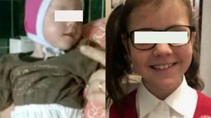 Cum arată acum fetița care a crescut cu pufuleți până la 4 ani: ”Când s-a văzut a început să plângă”