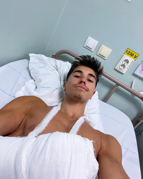 Sebastian Dobrincu a suferit un accident casnic/ Sursa foto: Instagram
