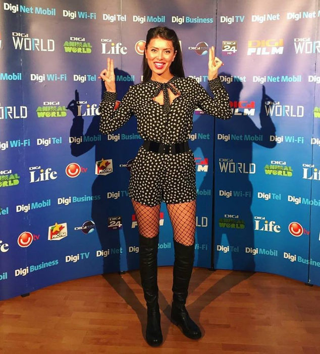 Laura Teodoru este o fire veselă, mereu cu zâmbetul pe buze