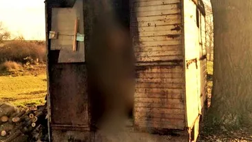 Nici cei mai amarati oameni din Evul Mediu nu traiau asa! Unde poate locui o batrana din judetul Timis in 2014!