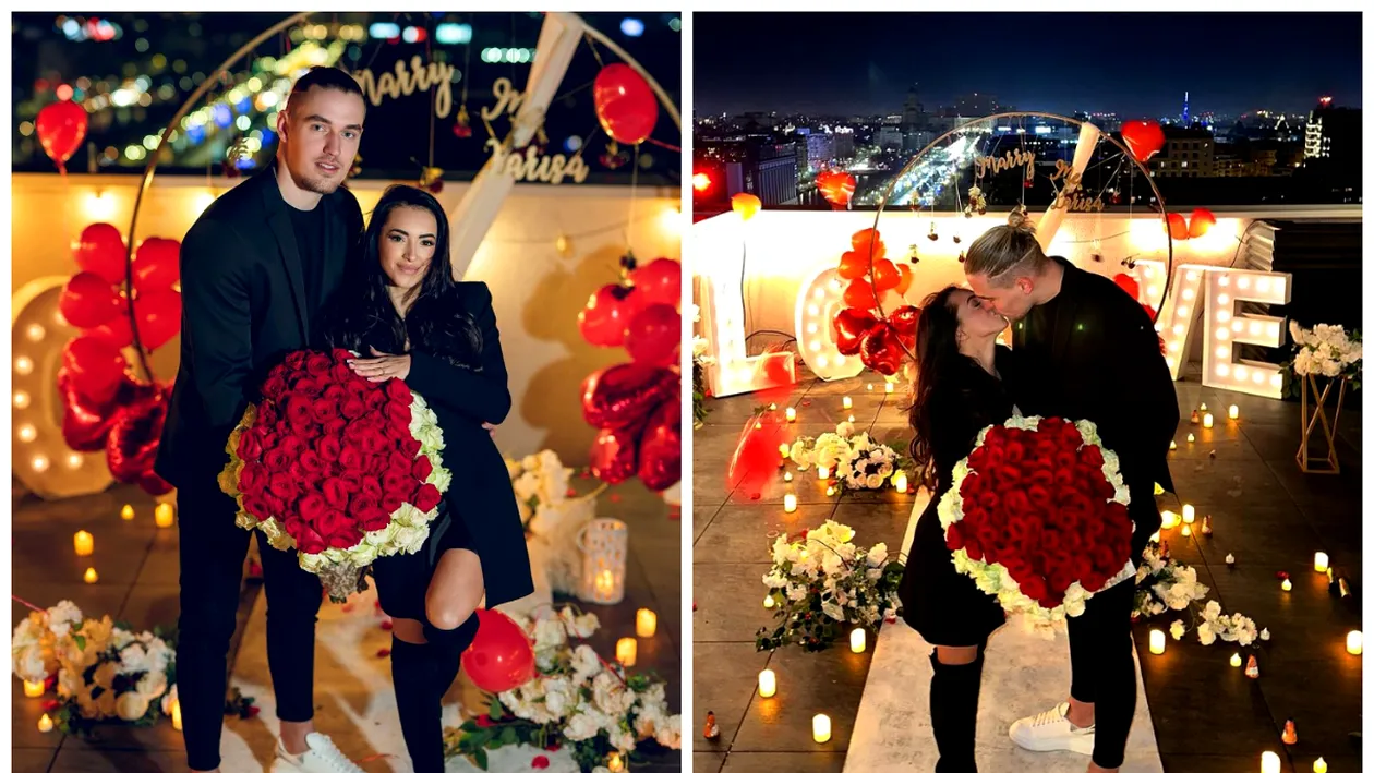 Larisa Iordache a spus „DA” în prima zi a anului! A fost cerută în căsătorie de Cristian Chiriță într-un cadru de vis