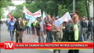 Miting in Piata Victoriei