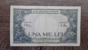 Dacă o ai acasă poți obține o sumă importantă. Cu cât se vinde pe OLX o bancotă de 1000 de lei din 1941