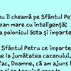 BANCUL ZILEI | Dumnezeu îl cheamă pe Sfântul Petru și îi dă un cazan mare cu inteligență