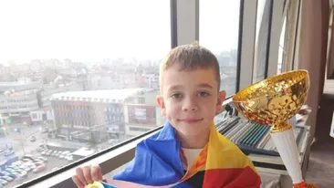 Iustin Petcu, minunea de 8 ani din Năvodari: Ce performanță extraordinară a reușit copilul de aur al României