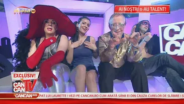 Si nebunii au talent! Caterinca maxima la CANCAN TV cu Keky, Lari Fredy, Fachiru' si Fabio! Vezi cine a convins juriul