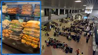 Suma uriașă plătită de un bucureștean pentru un sandwich, în Aeroportul Otopeni: L-am luat în 3 rate