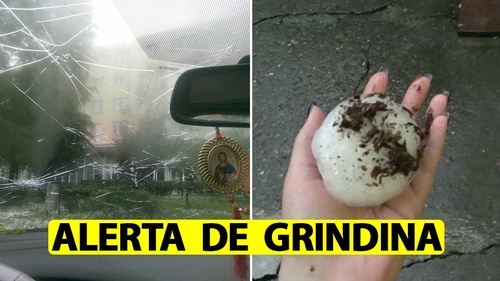 ANM a emis alertă de grindină în România! Locuitorii acestor zone sunt sfătuiți să se adăpostească