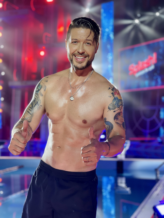 Jorge, atac de panică la „Splash, vedete la apă”. Foto: Antena 1