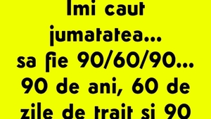BANCUL ZILEI | Ce înseamnă 90/60/90, de fapt
