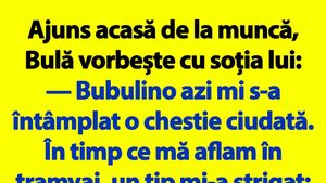 BANC | Bulă și străinul din tramvai