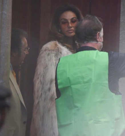Mădălina Ghenea și Al Pacino pe platourile de filmare