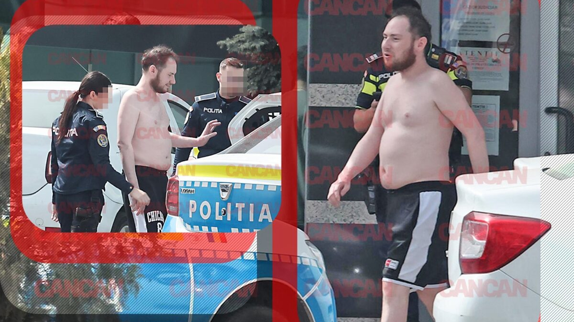 Poliția alertată într-un mall din București duminică la prânz! “Teroristul” Andrei Versace, imobilizat după un atentat la bustul gol!