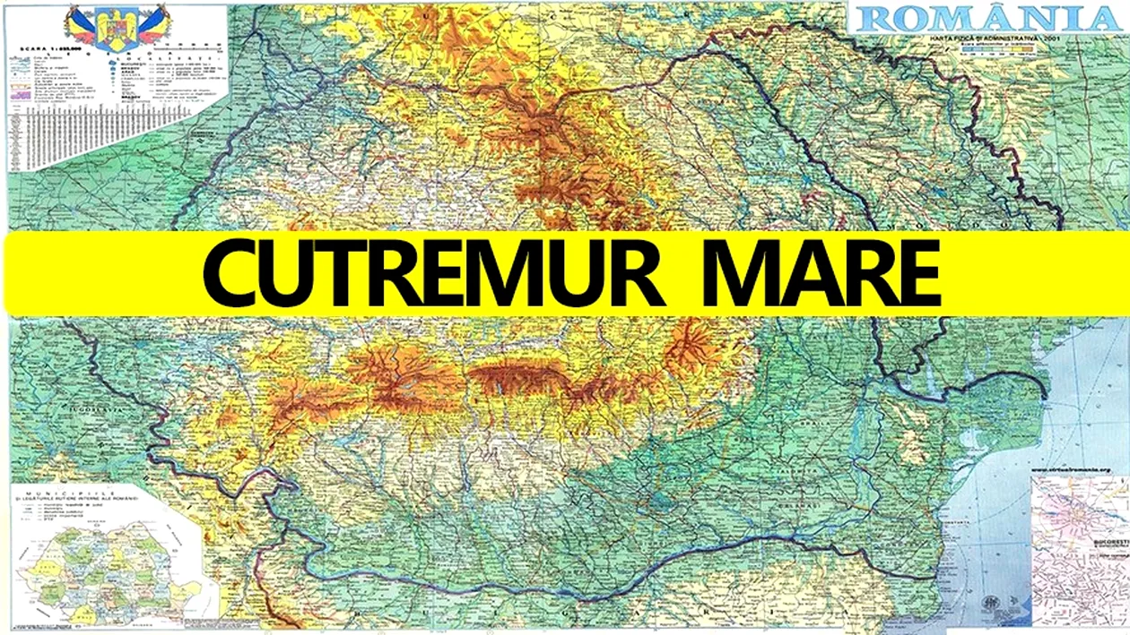 Cutremur mare în România, azi-noapte, la ora 4:33. A fost cel mai puternic din ultima perioadă