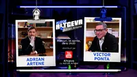Victor Ponta față în față cu Adrian Artene! Un dialog ALTCEVA cât o spovedanie a candidatului la Președinție