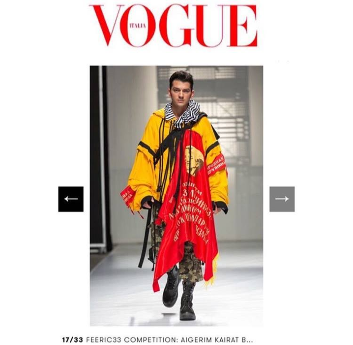 Bogdan Brînzei, în revista Vogue