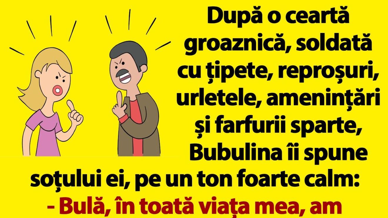 BANC | "Bulă, în toată viața mea, am cunoscut doar 2 bărbați adevărați!"